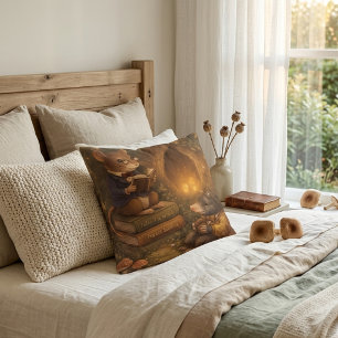 Tux & Twitch Cosy Storytime Woodland Cushion