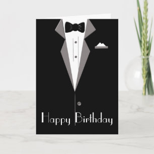 Tuxedo Art Card