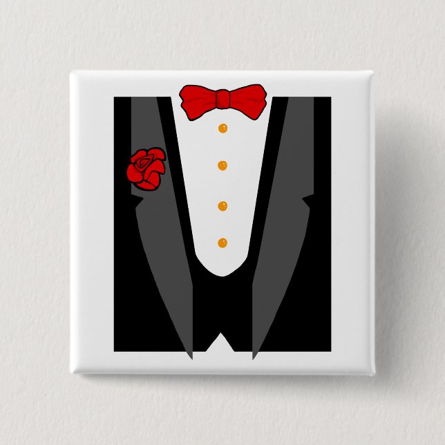 Tuxedo button (Front)