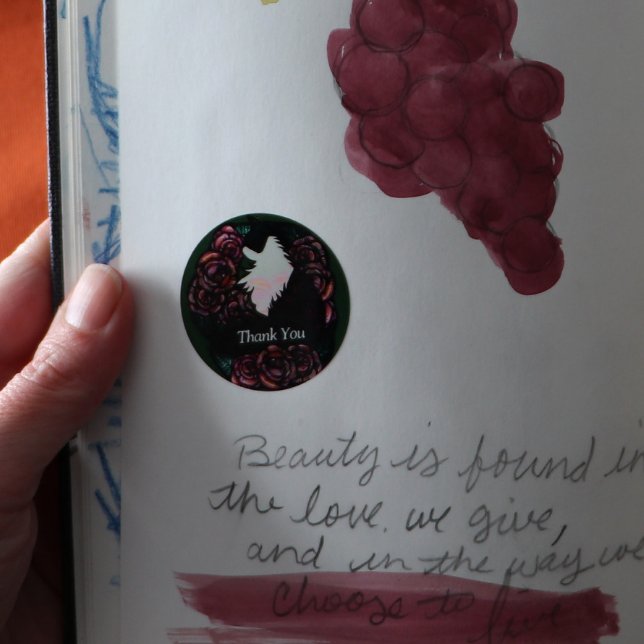 Tuxedo Cat Black and white kitty cats              Classic Round Sticker (Creator Uploaded)