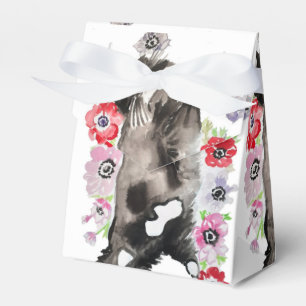 Tuxedo Cat Black White Cats Birthday Favour Box