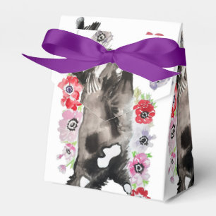Tuxedo Cat Black White Cats Birthday Favour Box