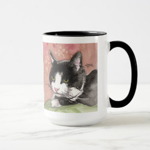 Tuxedo Cat Coffee Mug