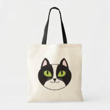 Tuxedo Cat Tote Bag