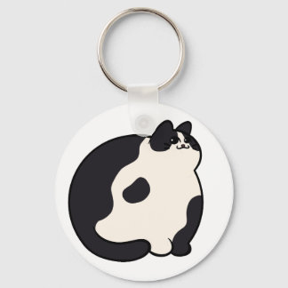 Tuxedo CHONK Key Ring