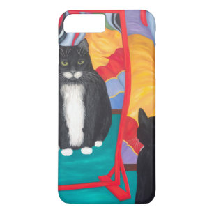 Tuxedo Fun House Fat Cat Case-Mate iPhone Case
