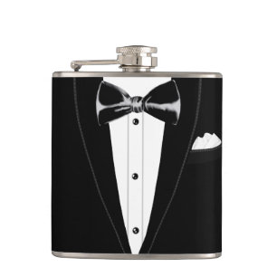Tuxedo Hip Flask