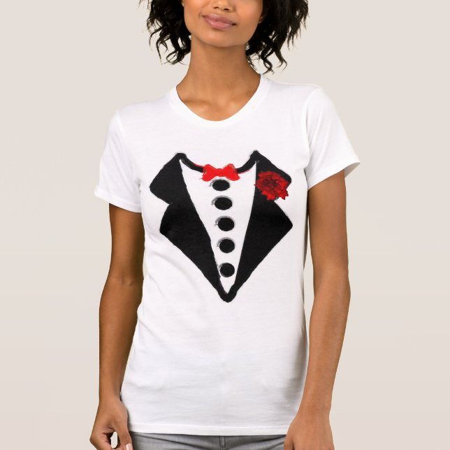 Tuxedo LoveBlush Tee (Front)