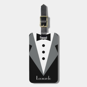Tuxedo Luggage Tag