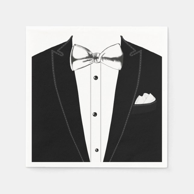 Tuxedo Napkin (Front)