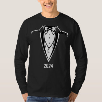 Tuxedo Outline T-Shirt