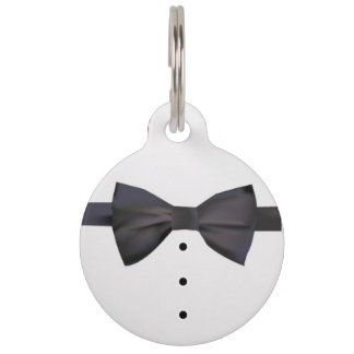 Tuxedo Pet ID Tag