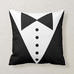 Tuxedo Pillow