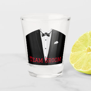 Tuxedo Shot Glass