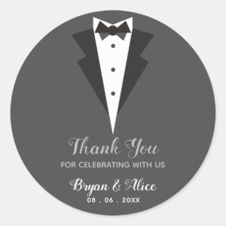Tuxedo Stickers (Wedding Groom Groomsmen)
