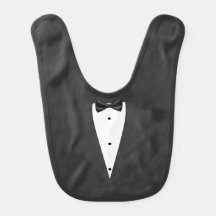 Tuxedo suit and bow tie black and white T-Shirt Ba