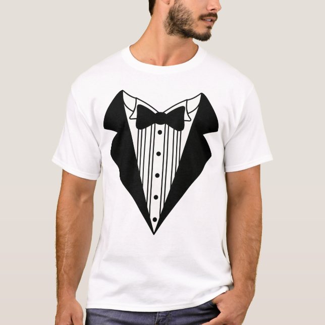 Tuxedo t shirt (Front)