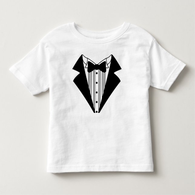 Tuxedo Toddler T-shirt (Front)