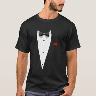 Tuxedo With Bowtie For Wedding And Special Occasio T-Shirt