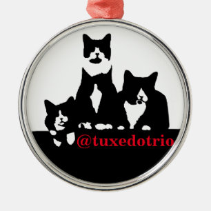 TuxedoTrio Ornament