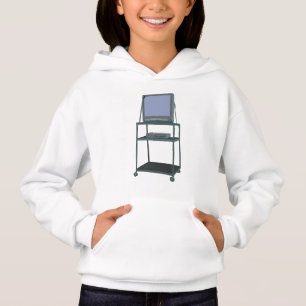 TV and VCR cart Classroom 80s 90s Funny School
