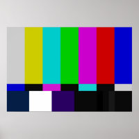 TV bars colour test