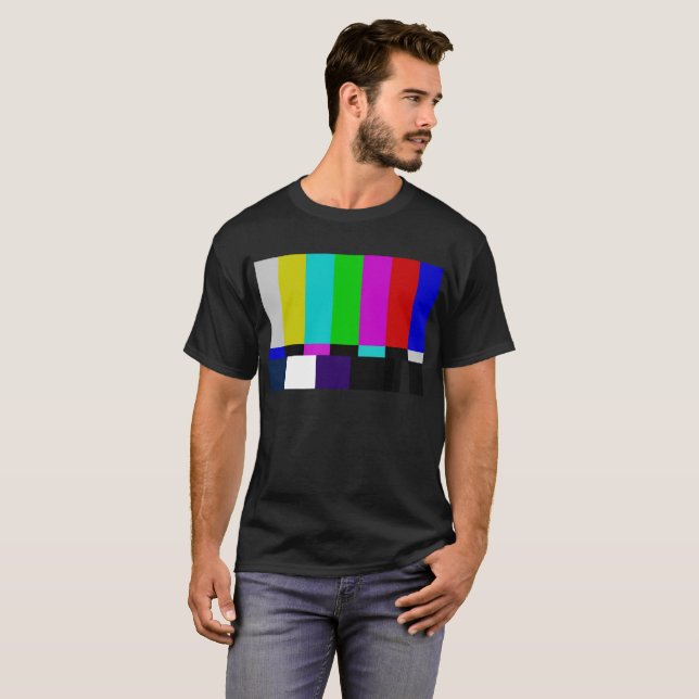 TV bars colour test T-Shirt (Front Full)