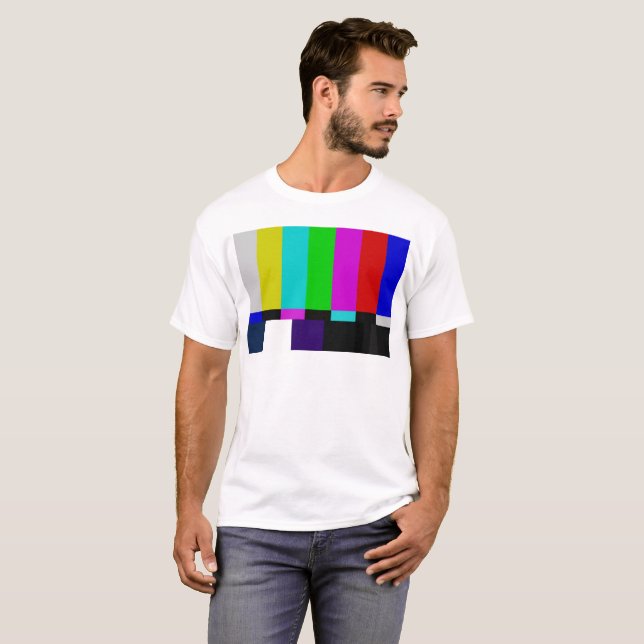 TV bars colour test T-Shirt (Front Full)