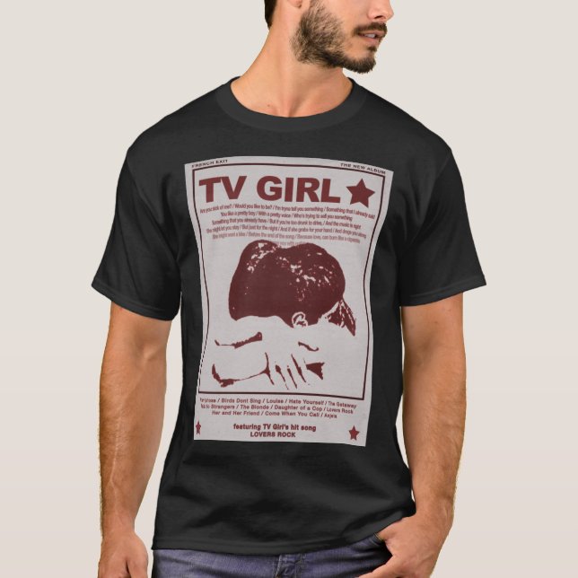Tv Girl French Exit Lovers Rock  T-Shirt (Front)