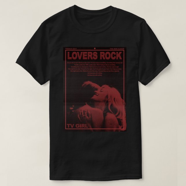 TV Girl Lovers Rock Poster Classic T-Shirt (Design Front)