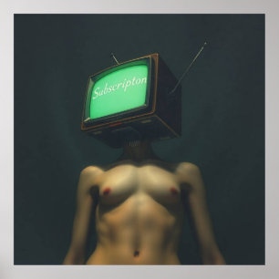 TV Head: Subscribe to Chaos Poster