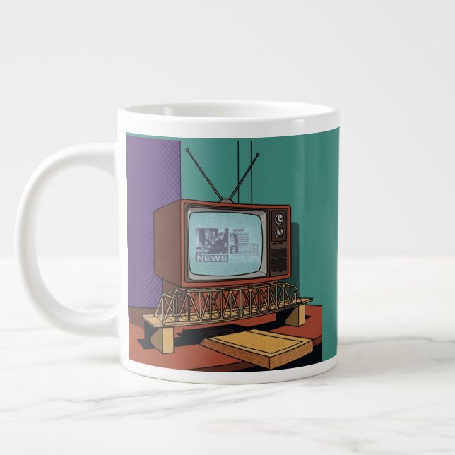 tv large coffee mug (Left)