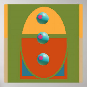 TV Olives, Part 3 - Ken Gauge Art Poster