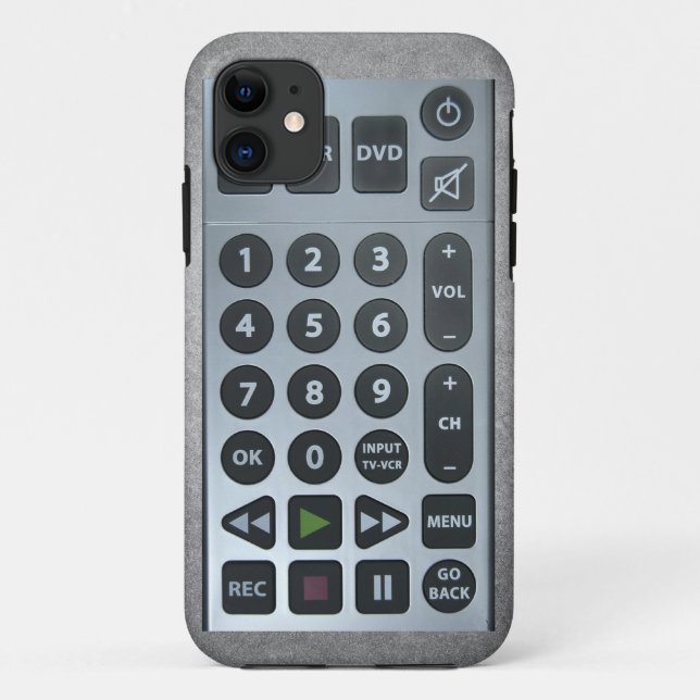 TV Remote Case-Mate iPhone Case (Back)