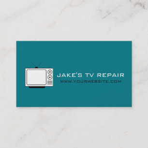 TV Repair Business Card