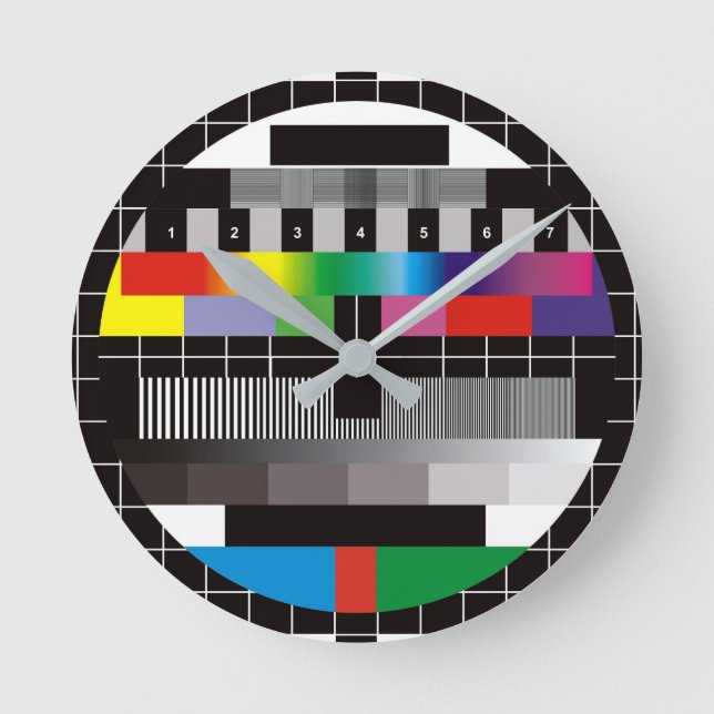 TV ROUND CLOCK (Front)
