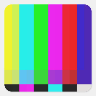 TV SQUARE STICKER
