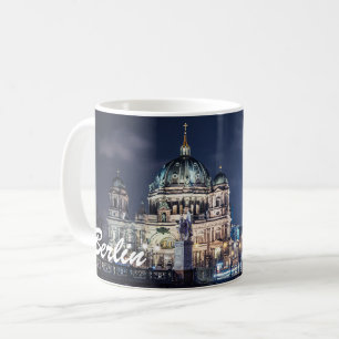 TV tower and Berlin Cathedral in Berlin, Germany Coffee Mug