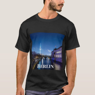 TV tower and museum island in Berlin, Germany T-Shirt