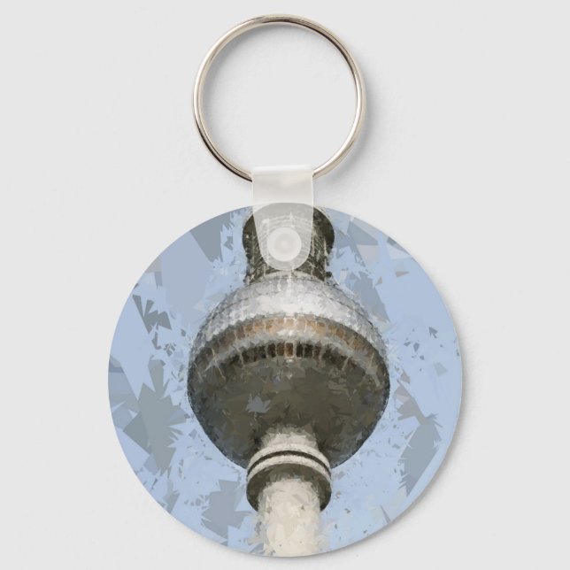 TV Tower Berlin Key Ring (Front)