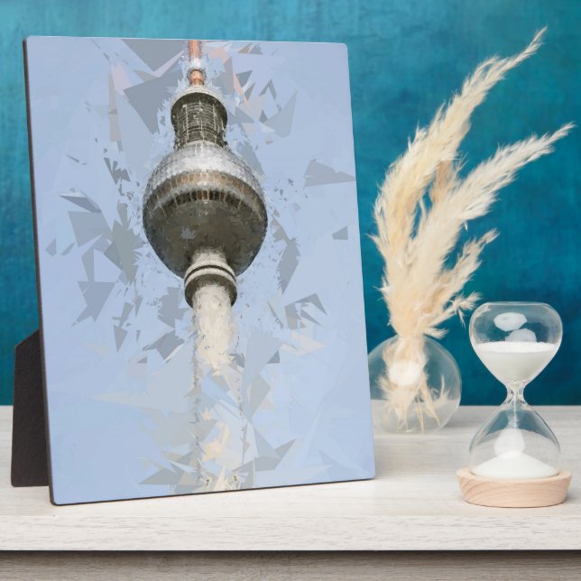 TV Tower Berlin Plaque (Side)