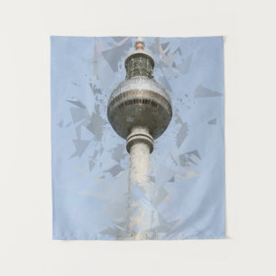 TV Tower Fernsehturm Berlin, Germany Tapestry