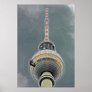 Tv Tower (Fernsehturm), Berlin (tv2) Poster