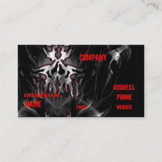 TVC-Designs Skull Business Card Design