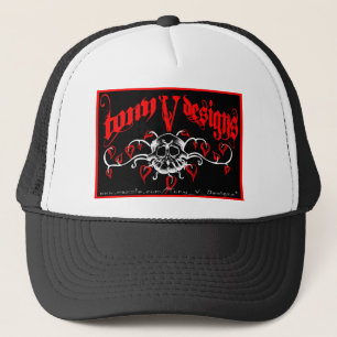 TVD Bordered Logo Trucker Hat