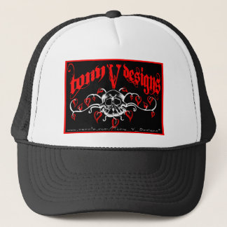 TVD Bordered Logo Trucker Hat