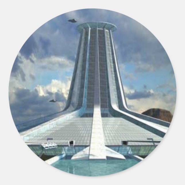 TVP Button Collection Classic Round Sticker (Front)