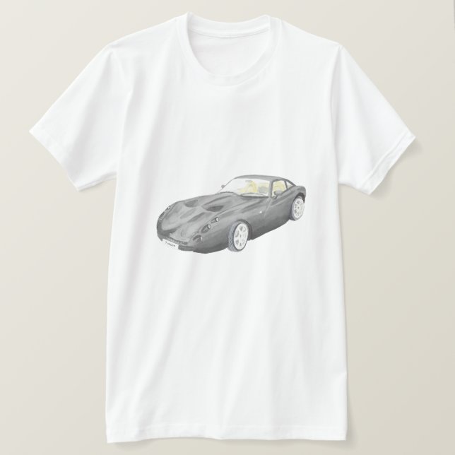 TVR Tuscan Classic car T Shirt art customizable (Design Front)