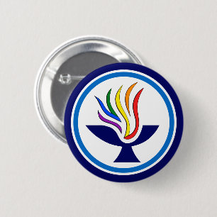 TVUUC Chalice Logo 6 Cm Round Badge