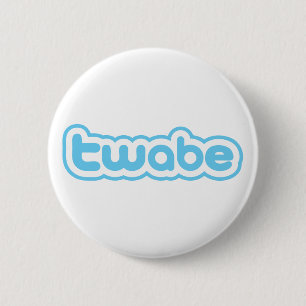 twabe 6 cm round badge